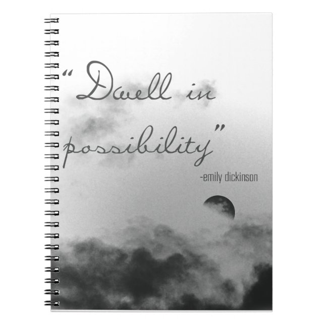 Dwell In Possibility Notebook (Front)