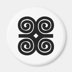 Dwennimmen - Strength and Humility Adinkra Symbol Magnet
