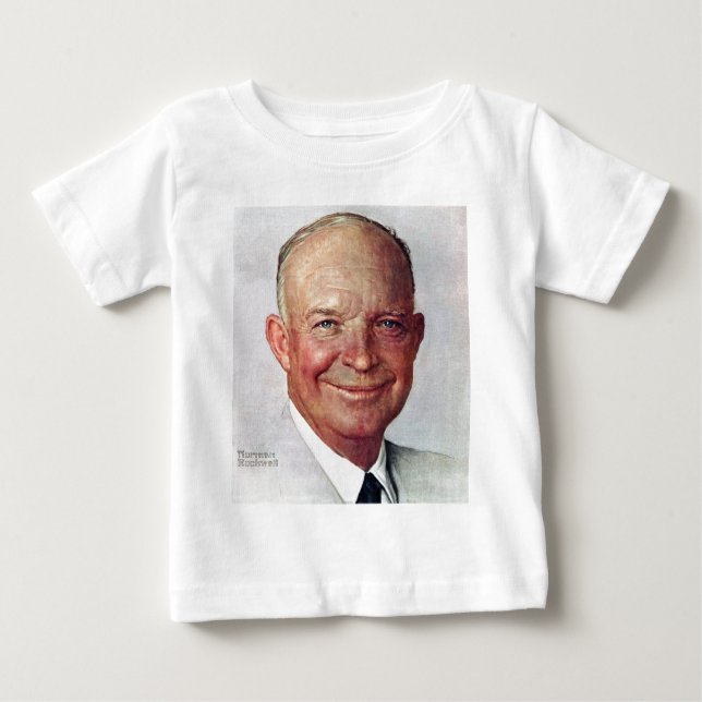 Dwight D. Eisenhower Baby T-Shirt (Front)