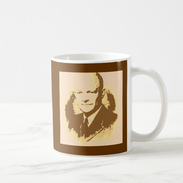 Dwight D Eisenhower Coffee Mug (Right)