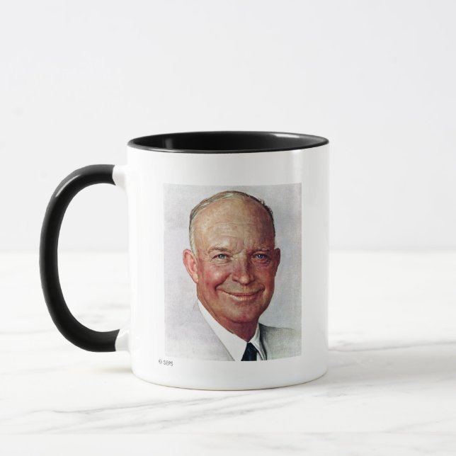 Dwight D. Eisenhower Mug (Left)