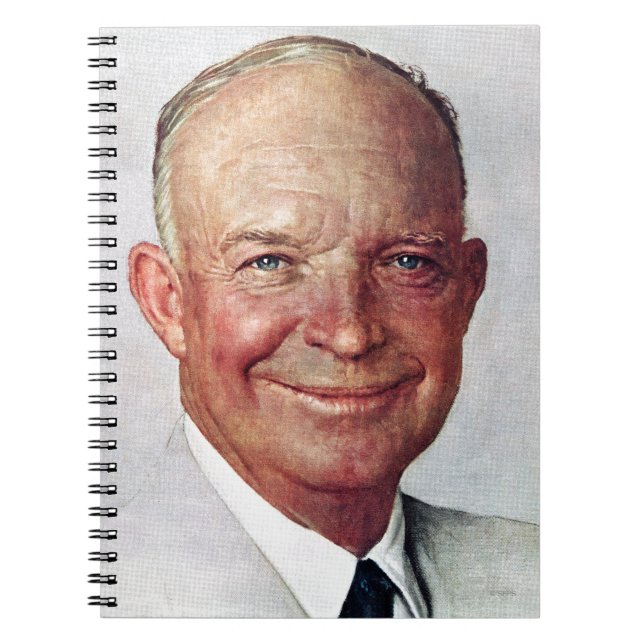 Dwight D. Eisenhower Spiral Notebook (Front)