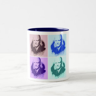 Dwight D Eisenhower Two-Tone Coffee Mug