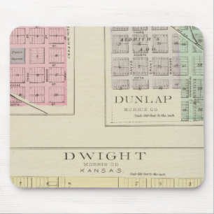 Dwight, Wilsey, Dunlap, Kansas Mouse Pad