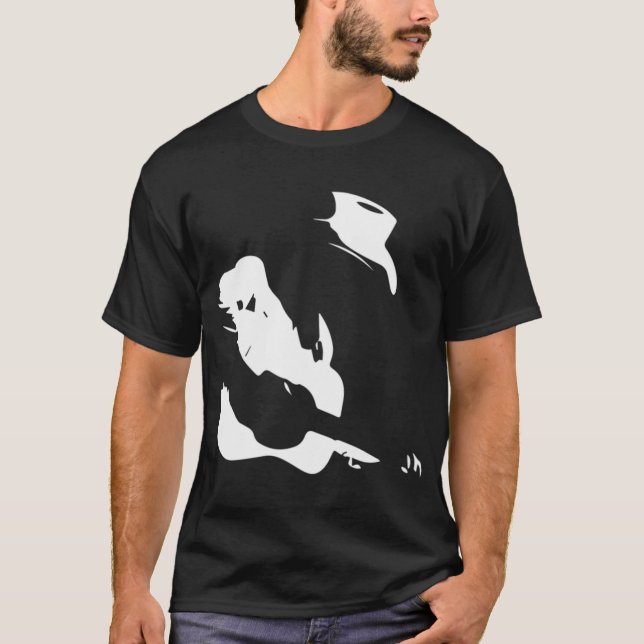 Dwight Yoakam 80s Styled Retro T-Shirt (Front)