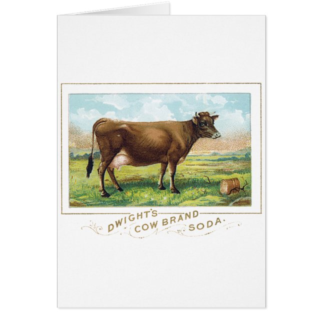 Dwight's Cow Brand Soda (Front)