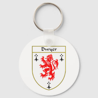 Dwyer Coat of Arms/Family Crest Key Ring