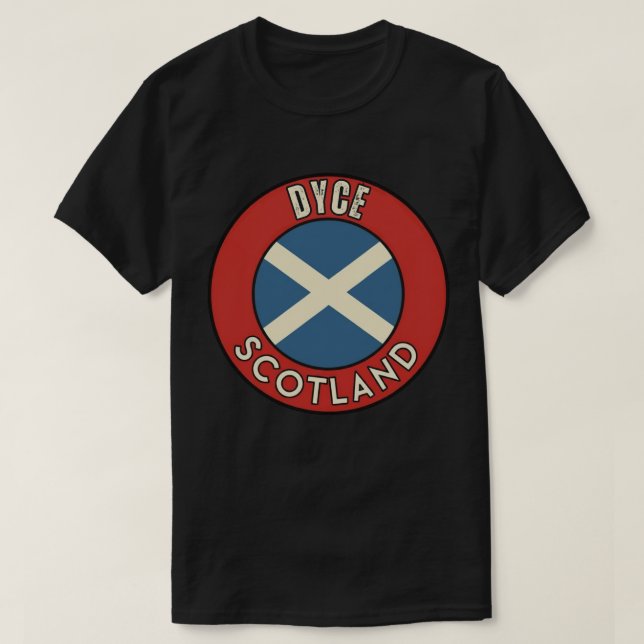 Dyce, Scotland T-Shirt (Design Front)