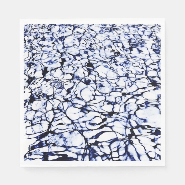 Dye Painted Waters Napkin (Front)