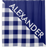 DYI Background Buffalo Navy Plaid 2 Bold Triangles