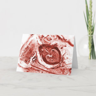 dying apart holiday card