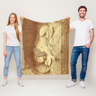 Dying Lion of Luzern - Löwendenkmal Fleece Blanket