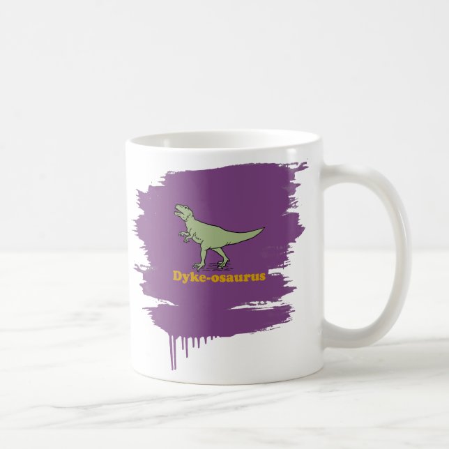 Dyke-osaurus Coffee Mug (Right)