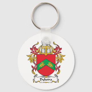 Dykstra Family Crest Key Ring