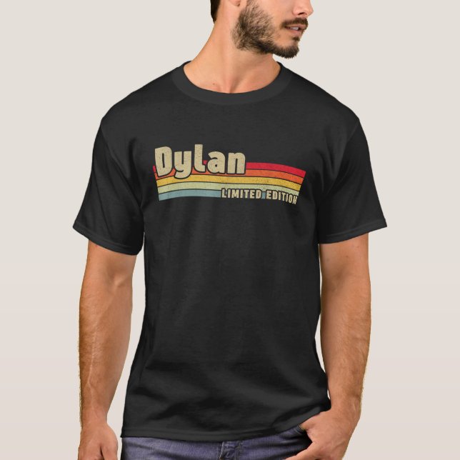 Dylan Gift Name Personalised Birthday Funny Christ T-Shirt (Front)