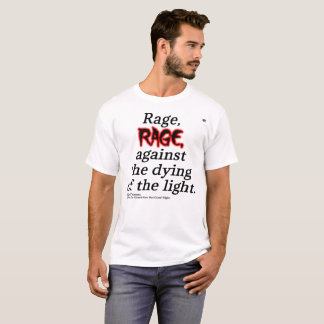 Dylan Thomas "Rage" Men's Basic Tee