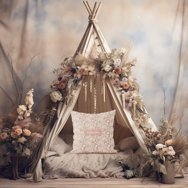 Dylandria Vintage Dusty Rose Pink Cushion (Creator Uploaded)