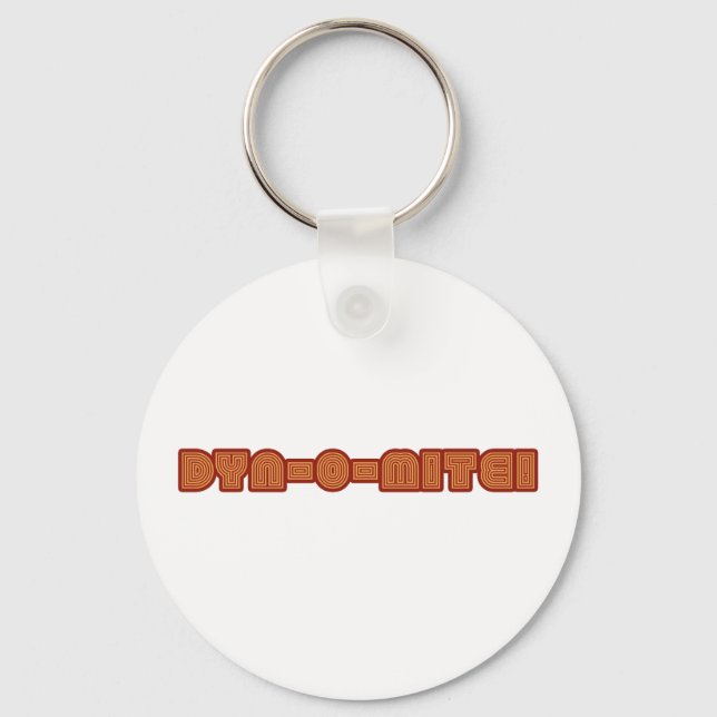 Dyn-o-Mite Key Ring (Front)