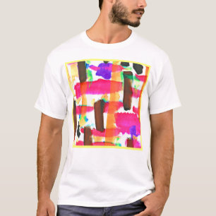 Dynamic Abstract Pattern in Art T-Shirt