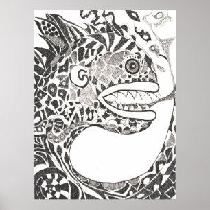 Dynamic Ancient Serpent Poster