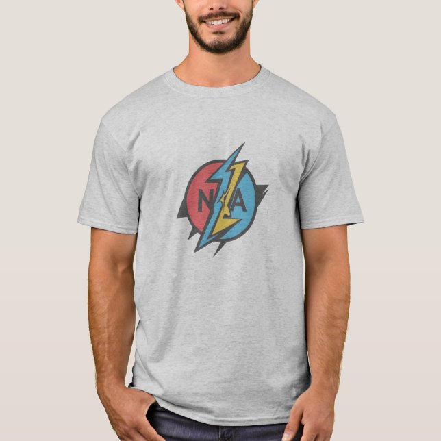 Dynamic Artistry Graphic T-Shirt (Front)