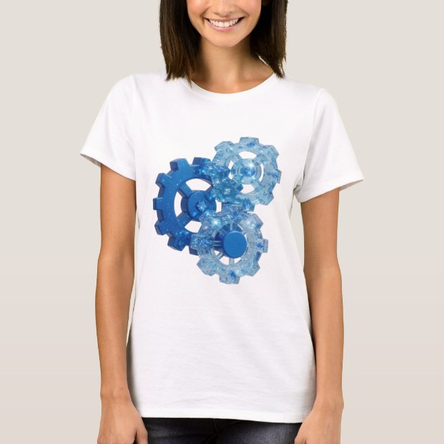 Dynamic Blue BLUE GEAR Tee (Front)