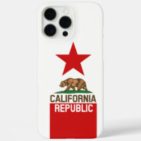 Dynamic California State Flag Graphic on a