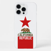 Dynamic California State Flag Graphic on a