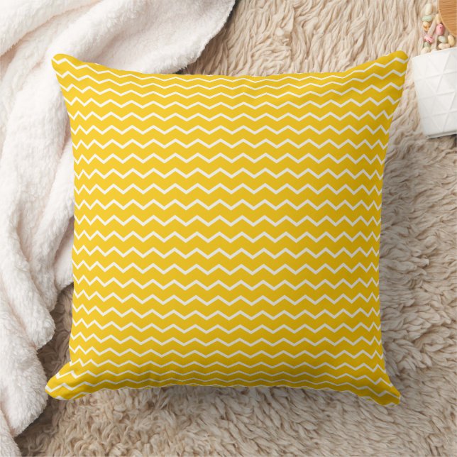 Dynamic Chevron Waves Pattern Cushion (Blanket)