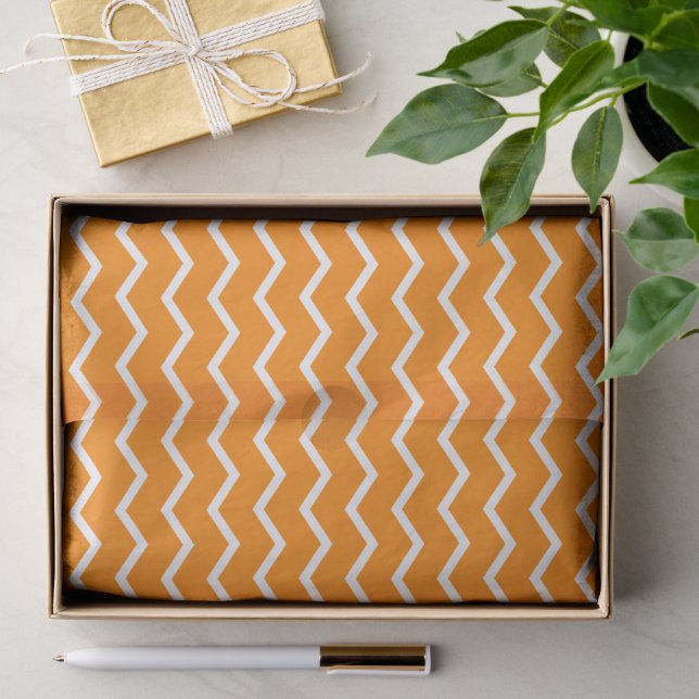 Dynamic Chevron Waves Pattern Tissue Paper (Gift)