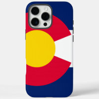 Dynamic Colorado State Flag Graphic on a
