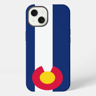 Dynamic Colorado State Flag Graphic on a iPhone 13 Case