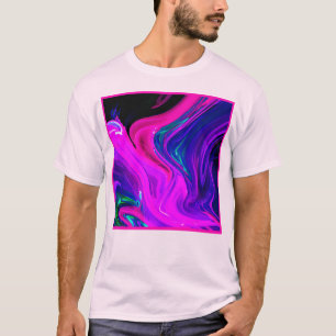 Dynamic Colour Play Style T-Shirt