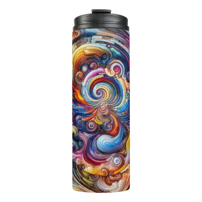 Dynamic Colour Vortex Thermal Tumbler (Front)