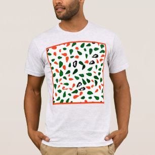 Dynamic Colourful Abstract Pattern T-Shirt
