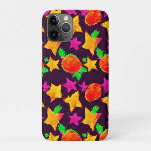 Dynamic Colourful Fruits and Stars Pattern Art Case-Mate iPhone Case