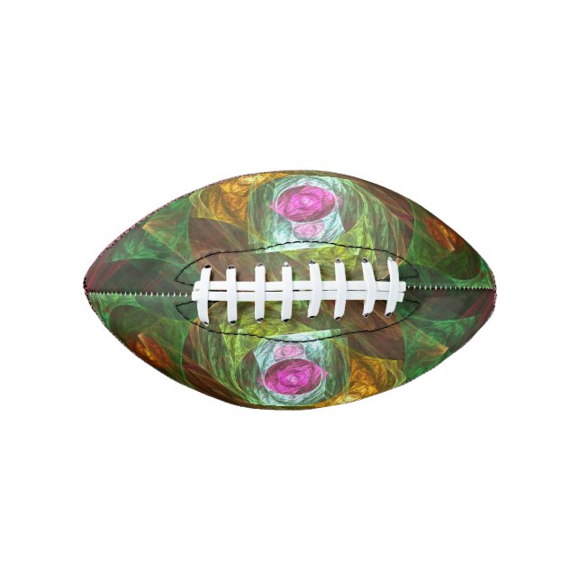 Dynamic Connections Abstract Art Football (Front)