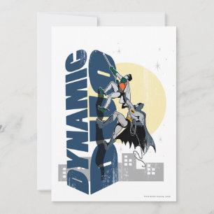 Dynamic Duo Graphic Invitation