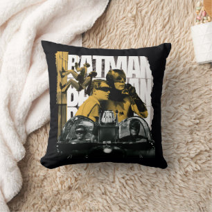 Dynamic Duo Scrapbook Photograph Cushion