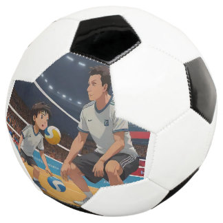 "Dynamic Duo Soccer Ball: Father-Son Bonding Editi Ball