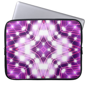 Dynamic Floodlights Background Texture Laptop Sleeve