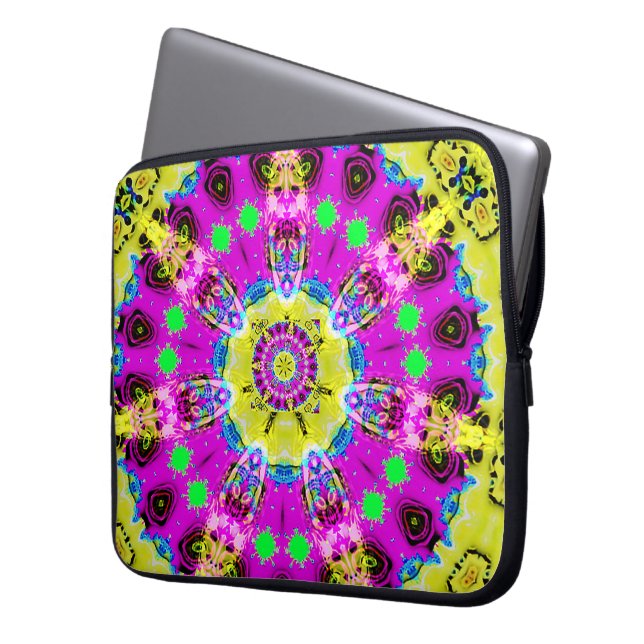Dynamic Graphic Design for  Electronics Bag (Front Left)