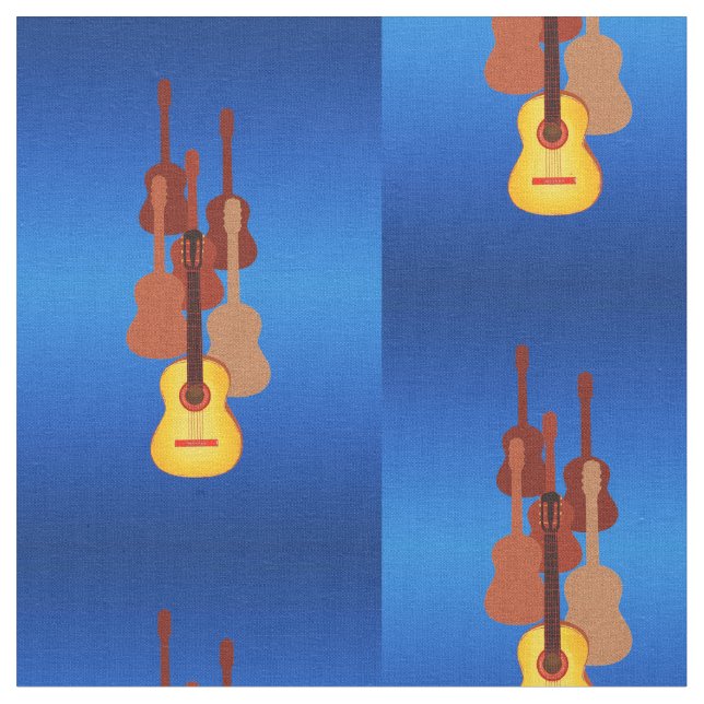 Dynamic Guitars Fabric (Close Up)
