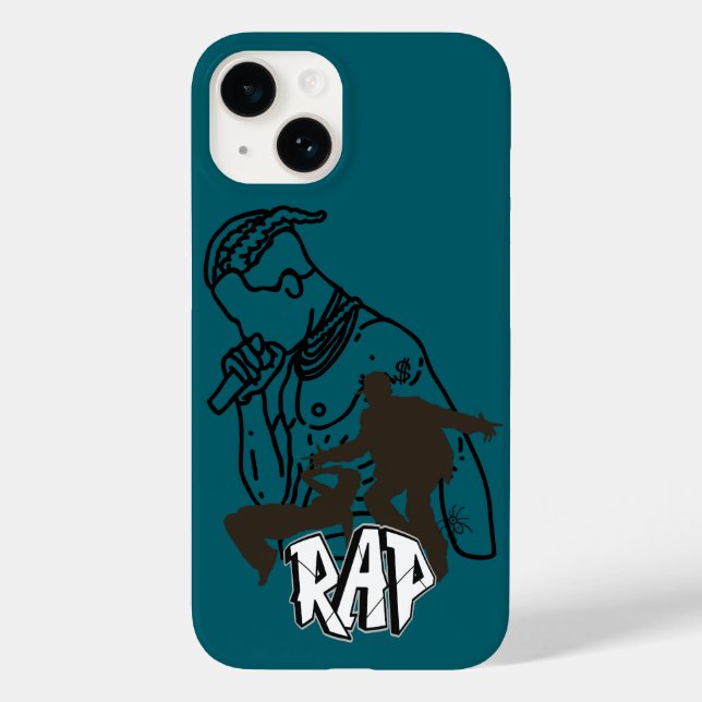 Dynamic hip-hop performer Case-Mate iPhone case (Back)