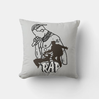 Dynamic hip-hop performer cushion