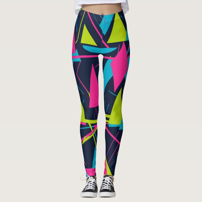 Dynamic lines leggings (Front)