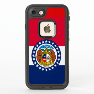 Dynamic Missouri State Flag Graphic on a