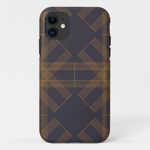 Dynamic, modern, cool, abstract line pattern art Case-Mate iPhone case