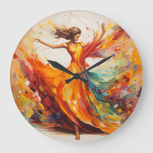 Dynamic Movement Large Clock