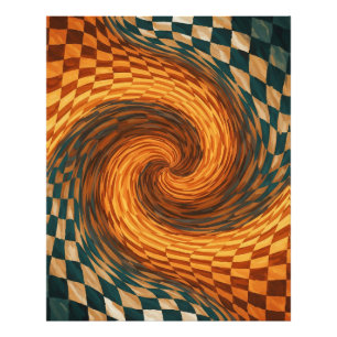 Dynamic Optical Illusion Art Photo Print